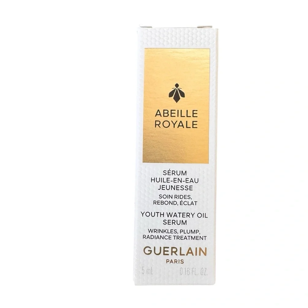 Guerlain, Abeille Royale Youth Watery Oil Serum, 0.16oz/5ml and Branded Bag